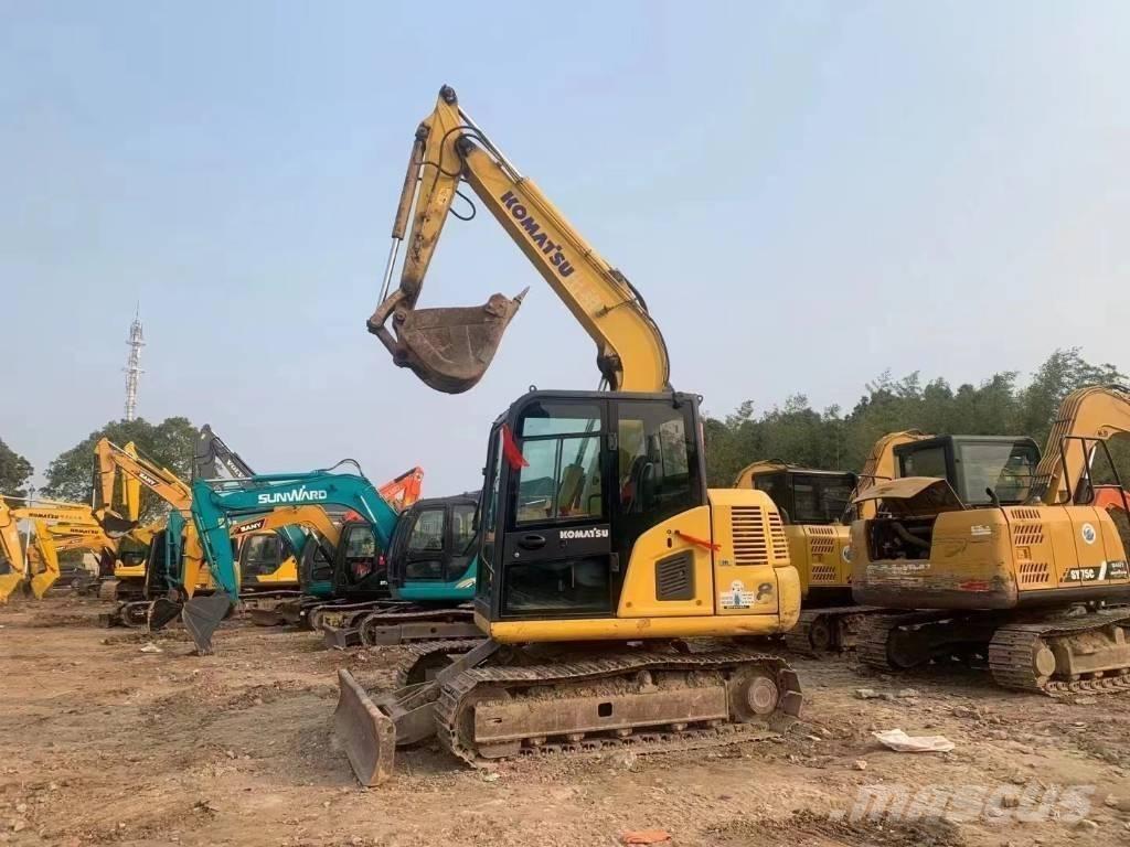 Komatsu PC 70 中型挖土機/掘鑿機/挖掘機 7t-12t