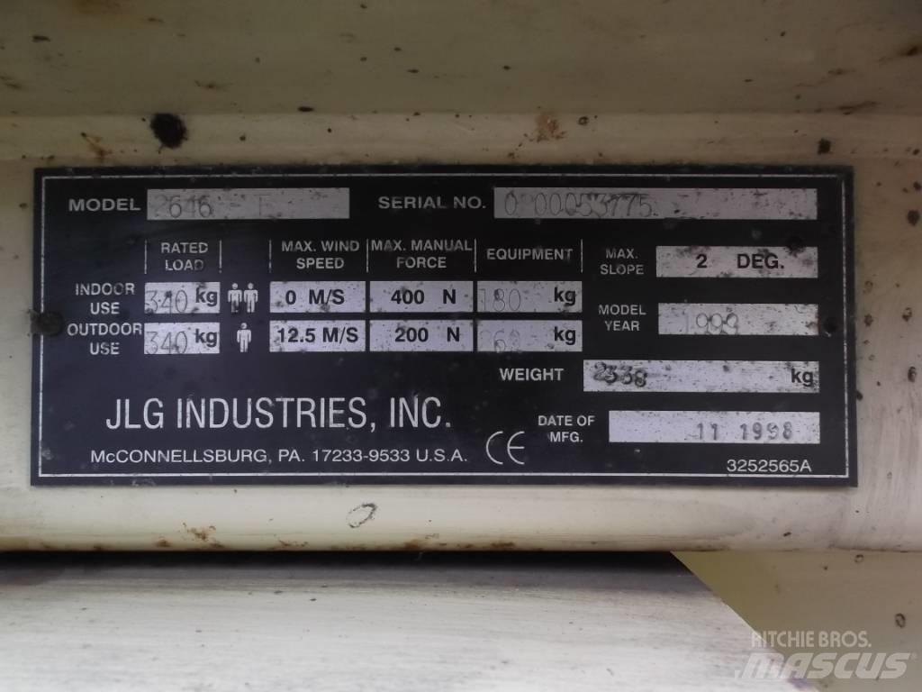 JLG 2646E      V-2288 垂直升降工作台