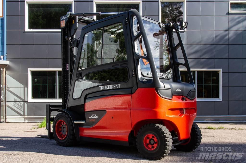 Linde E50HL-01 電動堆高機