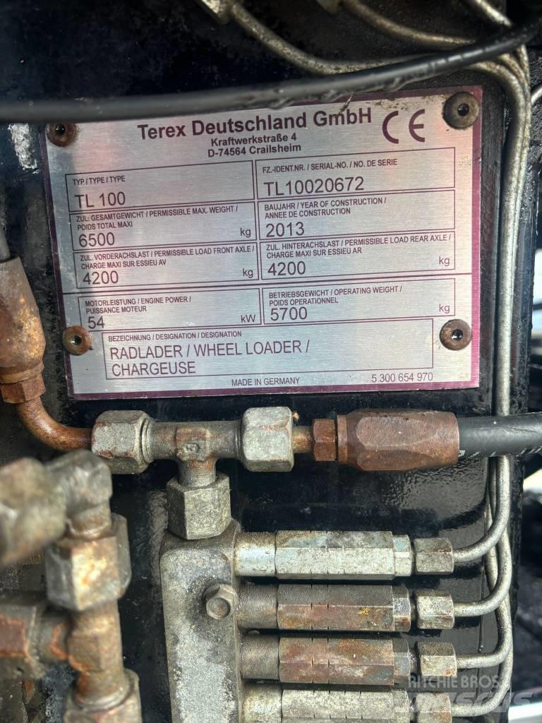 Terex TL 100 輪胎式裝載機