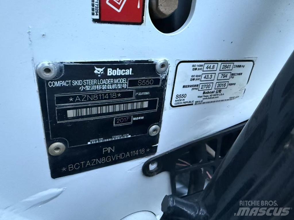 Bobcat S 550 滑移轉向裝載機
