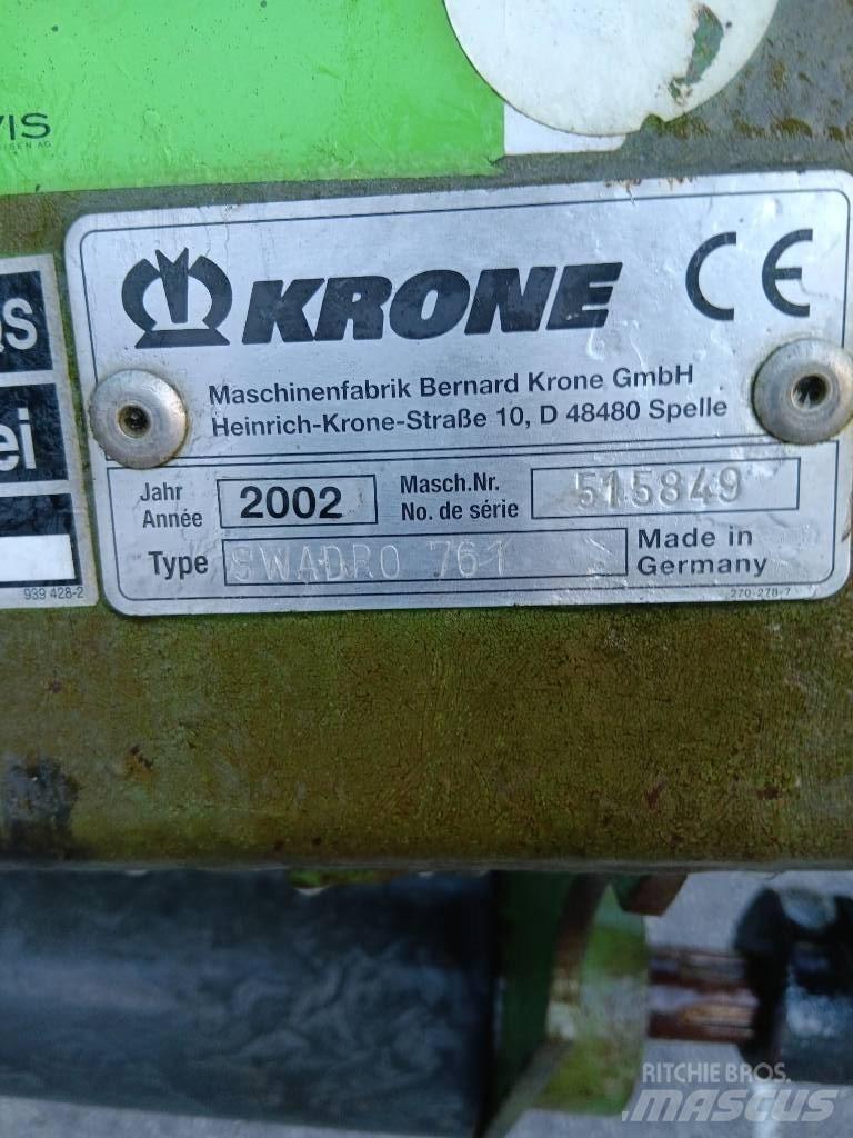 Krone Swadro 761 堆草機