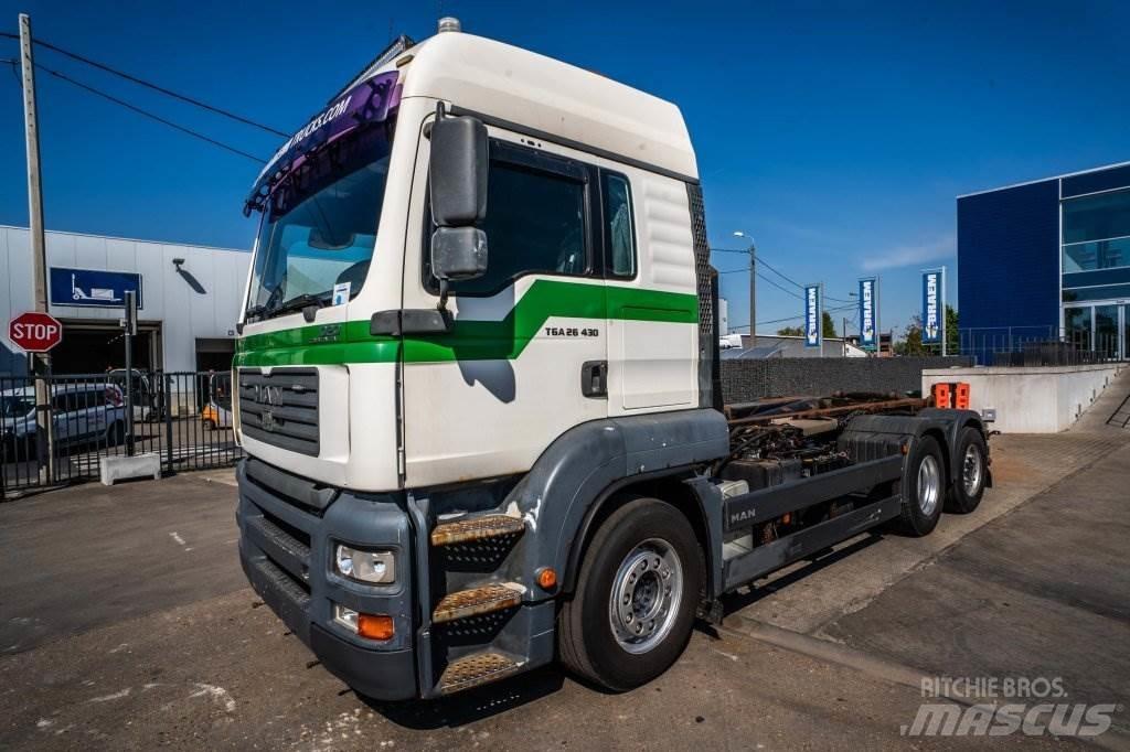 MAN TGA 26.430 LL 吊鉤式起重車