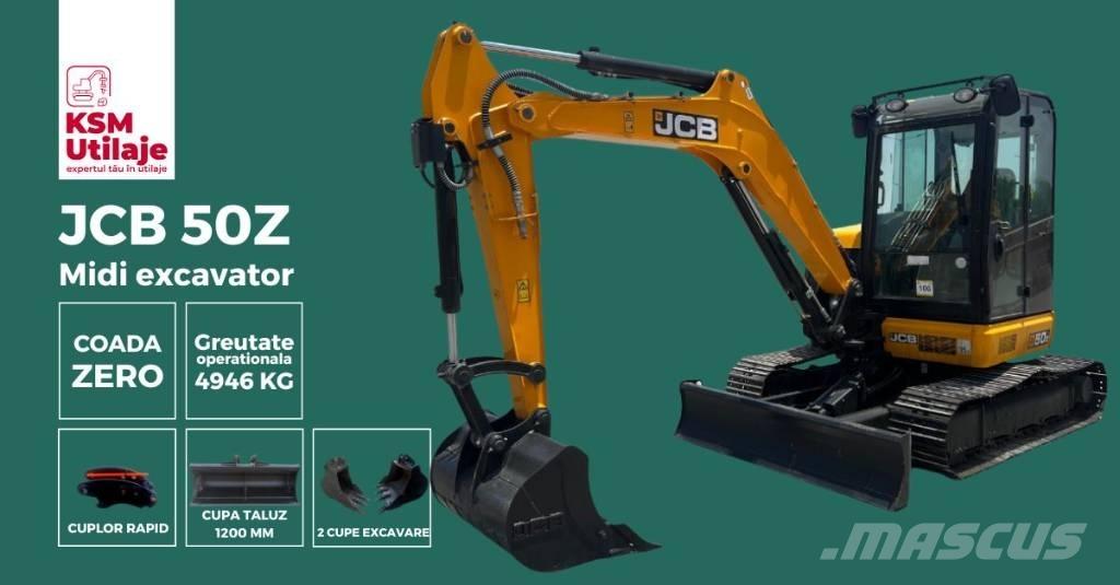 JCB 50 Z-1 小型挖土機/掘鑿機<7t(小型挖掘機)