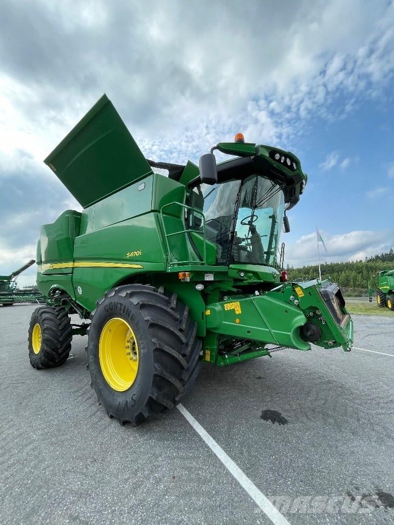 John Deere S 670 i 聯合收穫機