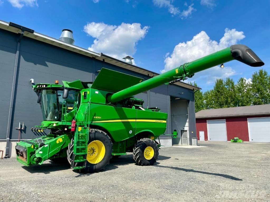 John Deere S 670 i 聯合收穫機