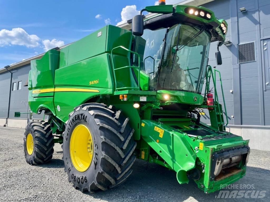 John Deere S 670 i 聯合收穫機