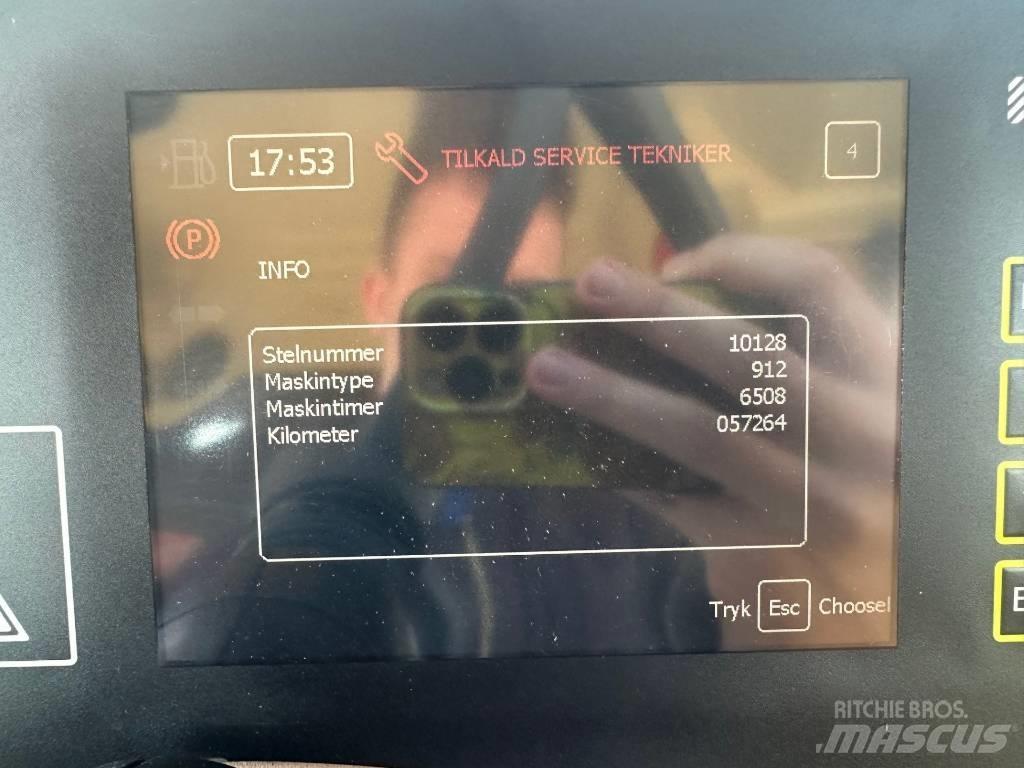 Hydrema 912 HM 鉸接式起吊車