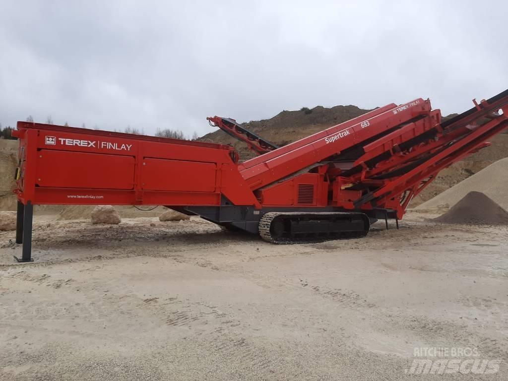 Terex Finlay 683 移動式篩選機