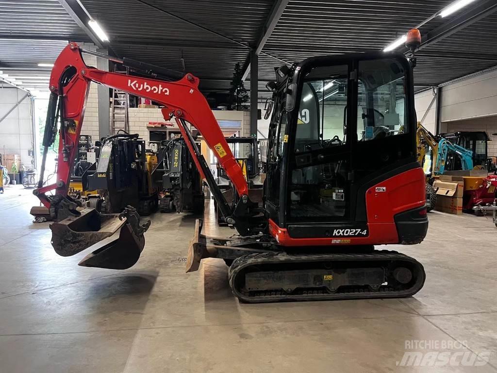 Kubota KX 027 小型挖土機/掘鑿機<7t(小型挖掘機)