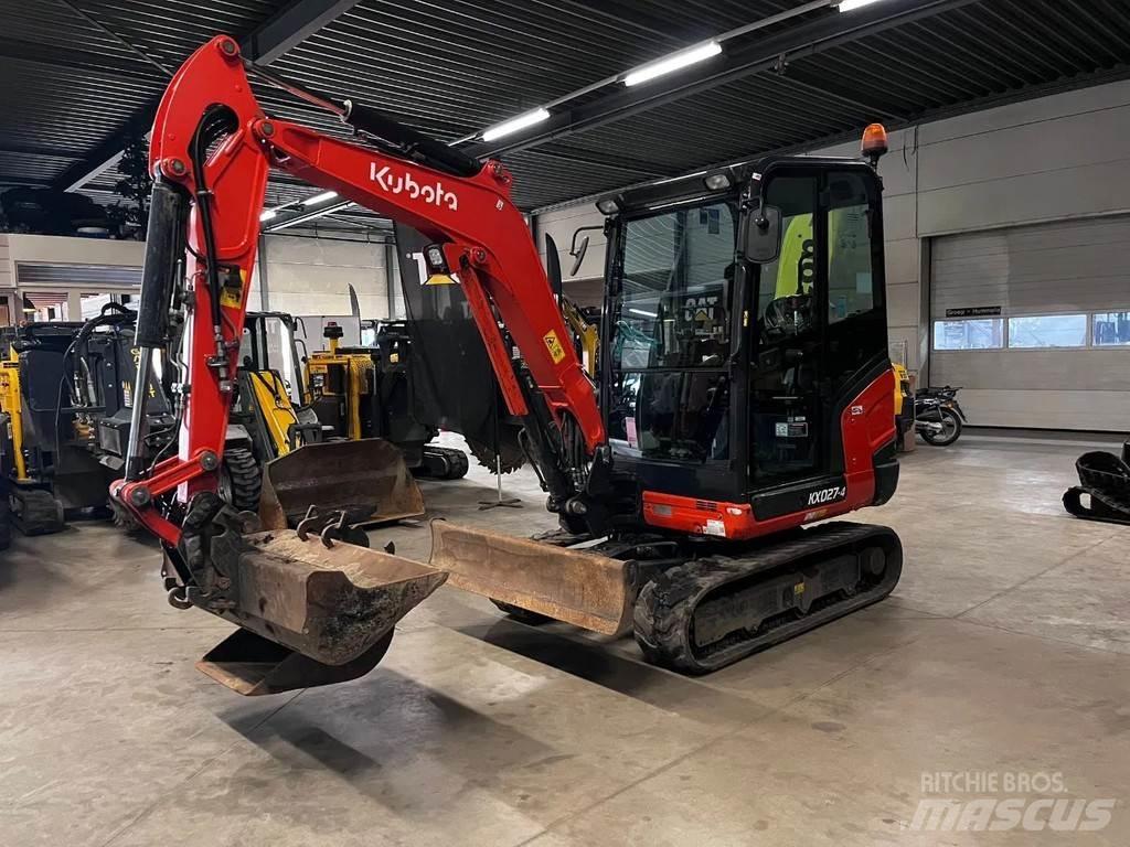 Kubota KX 027 小型挖土機/掘鑿機<7t(小型挖掘機)