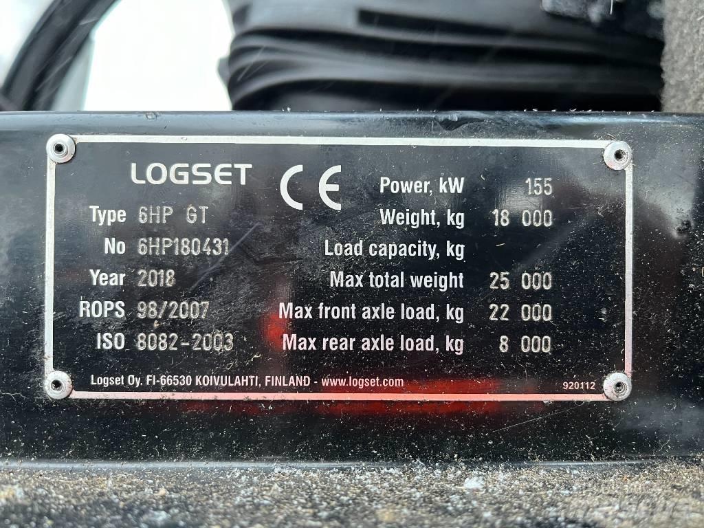 Logset 6HP GT 收穫機