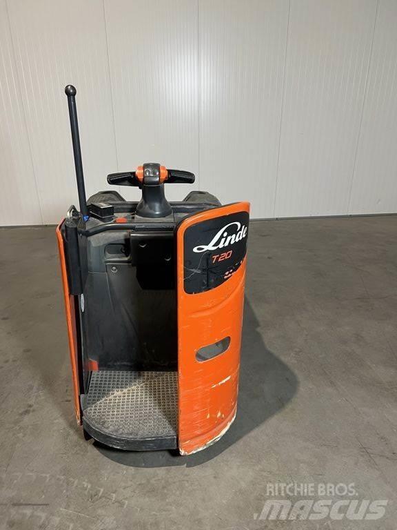 Linde T20SP-02 手拉式油壓拖板車