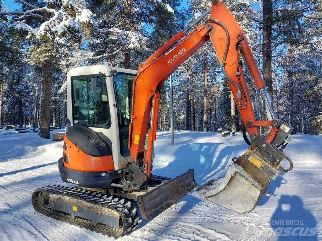 Kubota U25-3 小型挖土機/掘鑿機<7t(小型挖掘機)