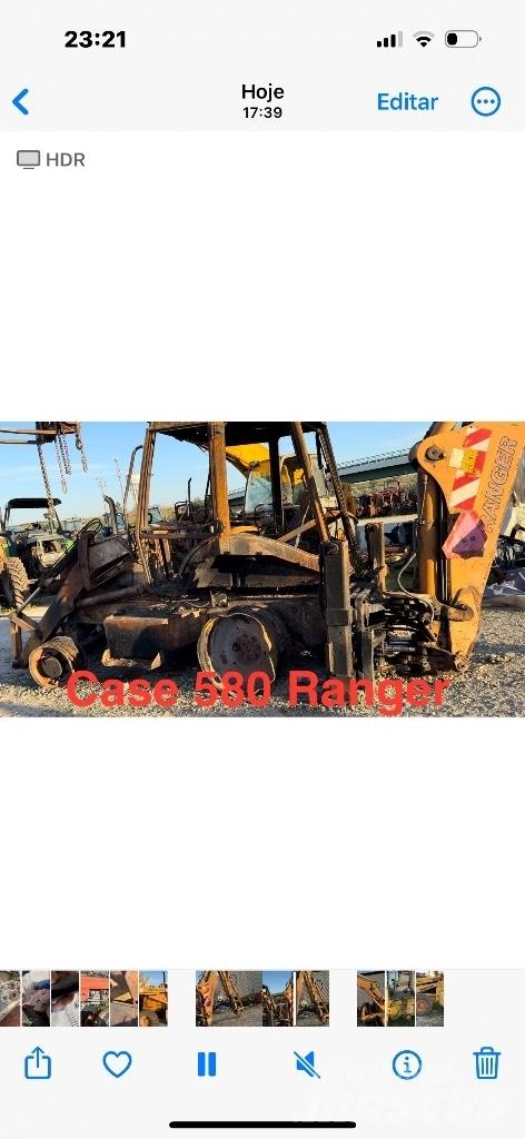 CASE 580 RANGER 傳動裝置