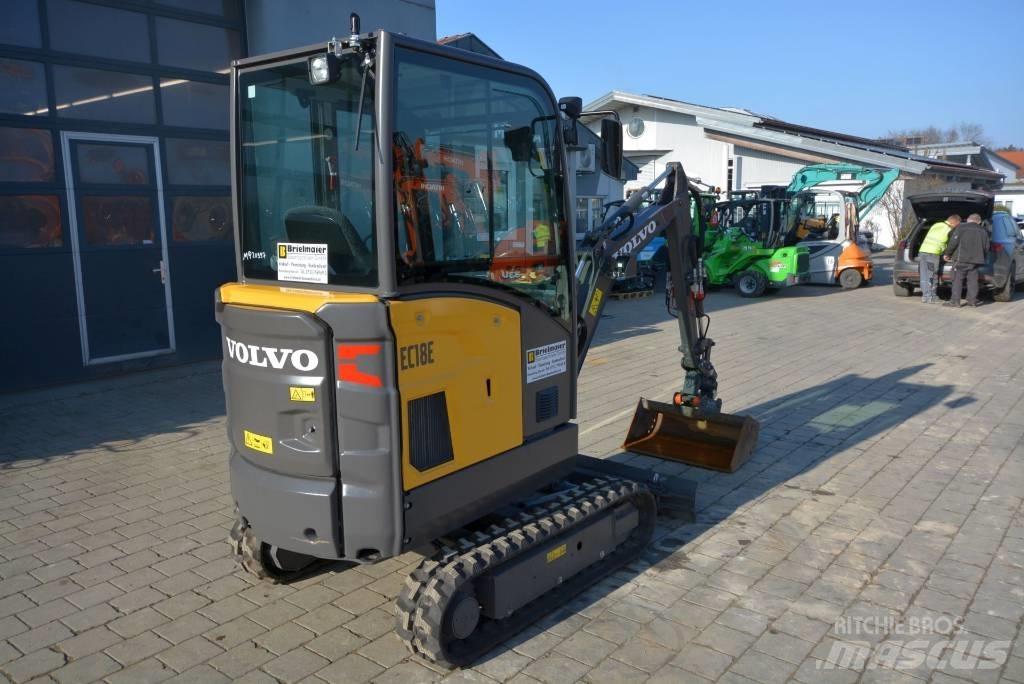 Volvo EC 18 E 小型挖土機/掘鑿機<7t(小型挖掘機)