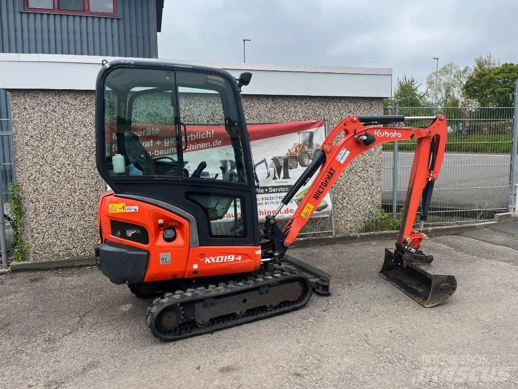 Kubota KX019-4 小型挖土機/掘鑿機<7t(小型挖掘機)