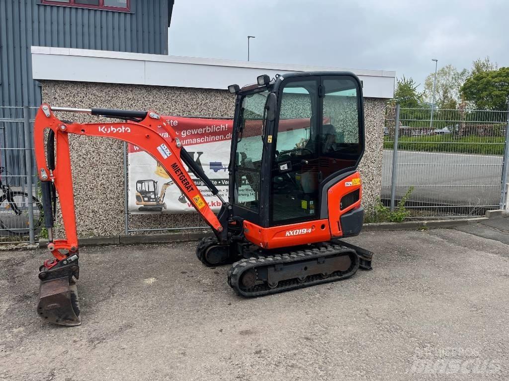 Kubota KX019-4 小型挖土機/掘鑿機<7t(小型挖掘機)