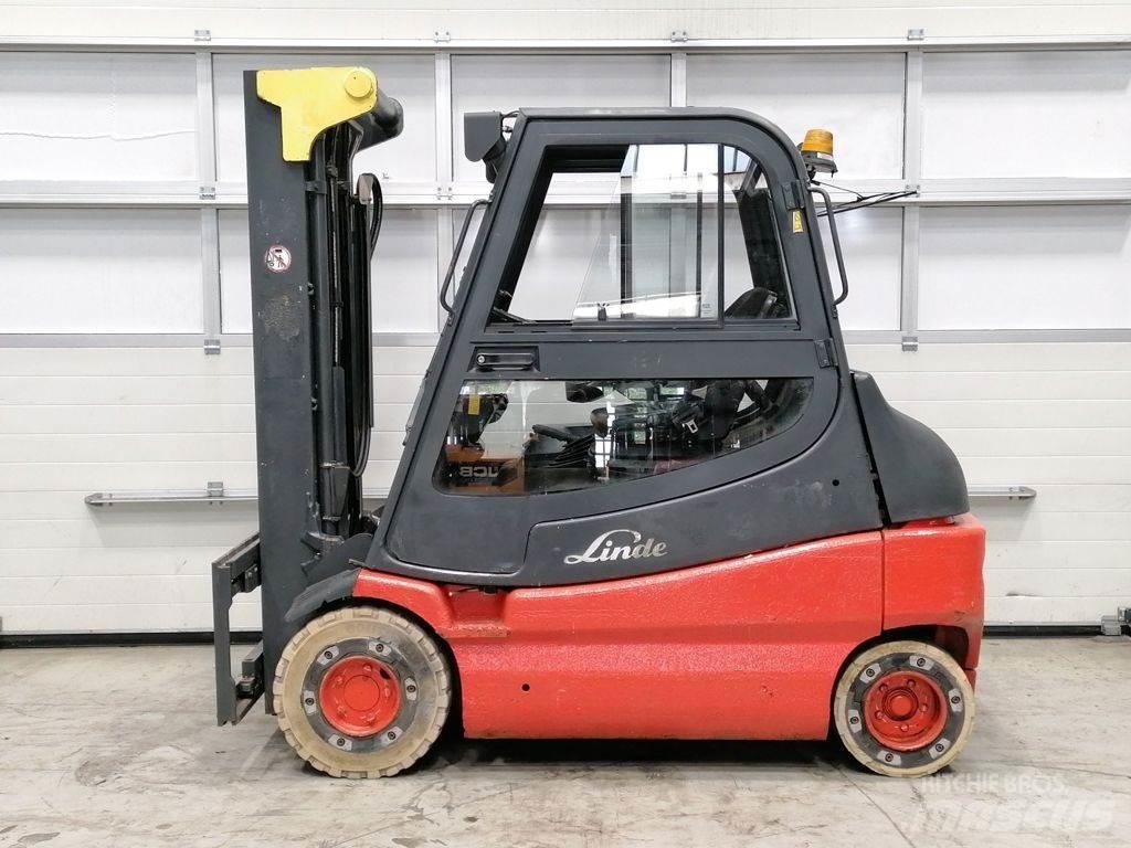Linde E30-03 電動堆高機