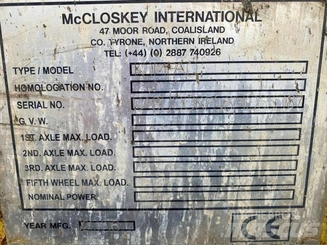 McCloskey Compaq 移動式篩選機