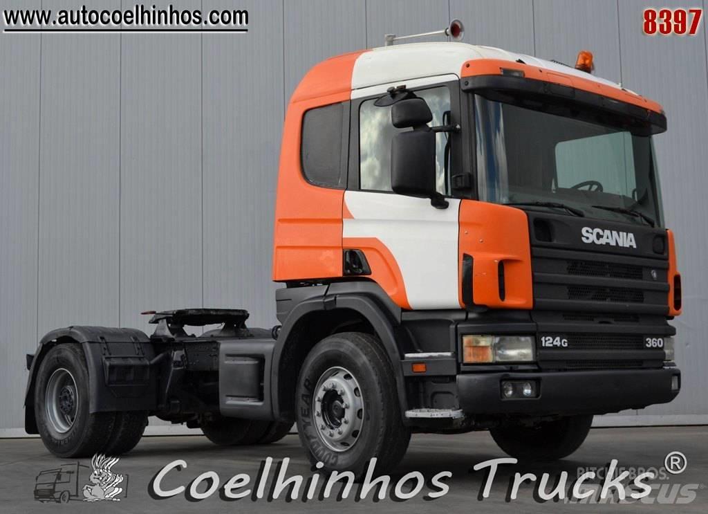 Scania 124G 360 曳引機組件