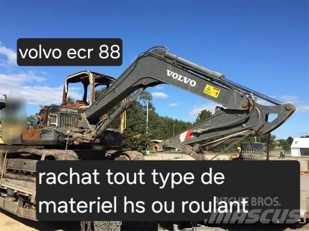 Volvo ECR 88 吊桿和鏟斗