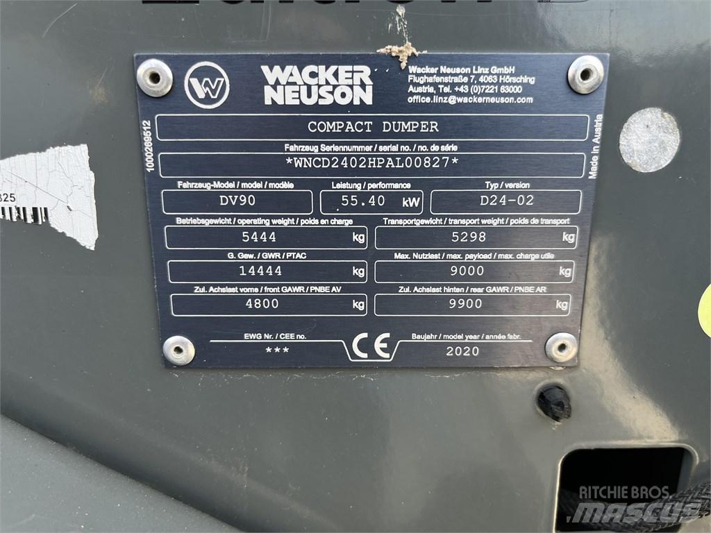 Wacker Neuson DV 90 剛性傾卸卡車