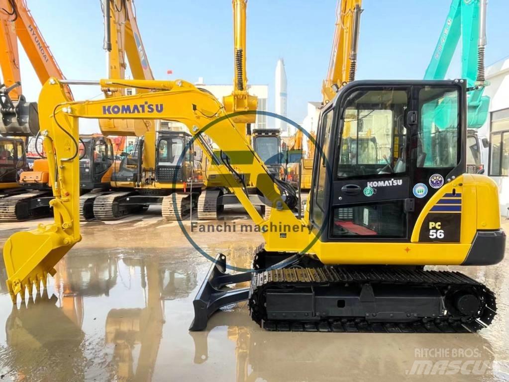 Komatsu PC 56-7 小型挖土機/掘鑿機<7t(小型挖掘機)