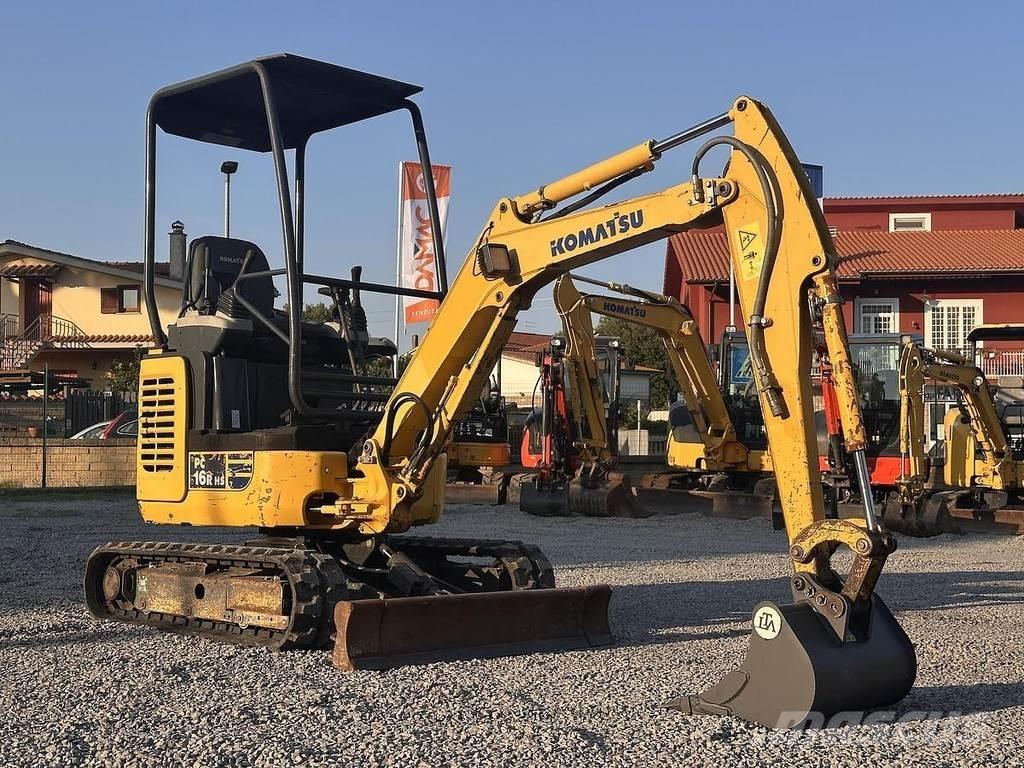 Komatsu PC16R-3HS 小型挖土機/掘鑿機<7t(小型挖掘機)
