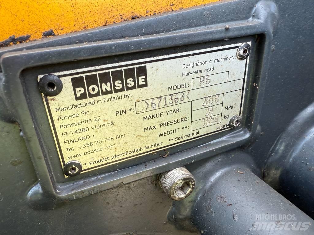 Ponsse ERGO 8W 收穫機