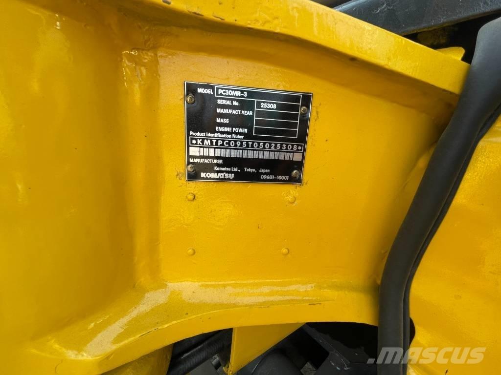 Komatsu PC 30 小型挖土機/掘鑿機<7t(小型挖掘機)
