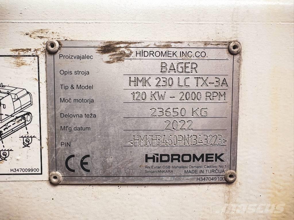 Hidromek 230 LC TX 履帶式 挖土機/掘鑿機/挖掘機