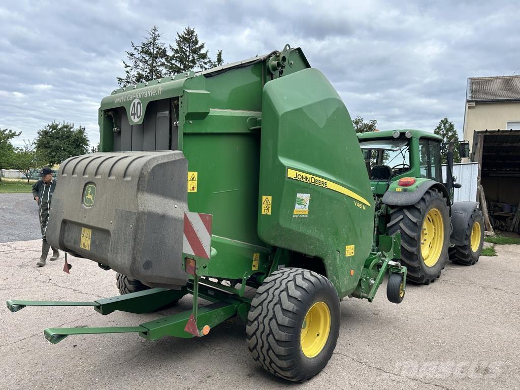 John Deere V461M 圓型牧草打包機