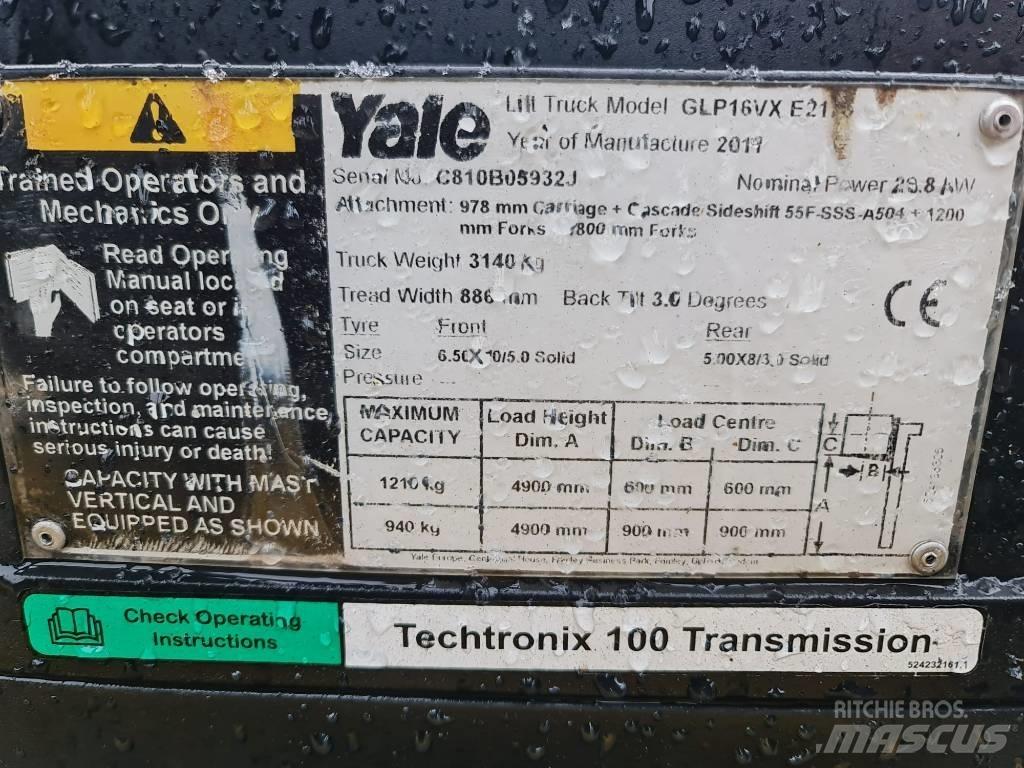 Yale GLP16VX 液化石油氣LPG卡車