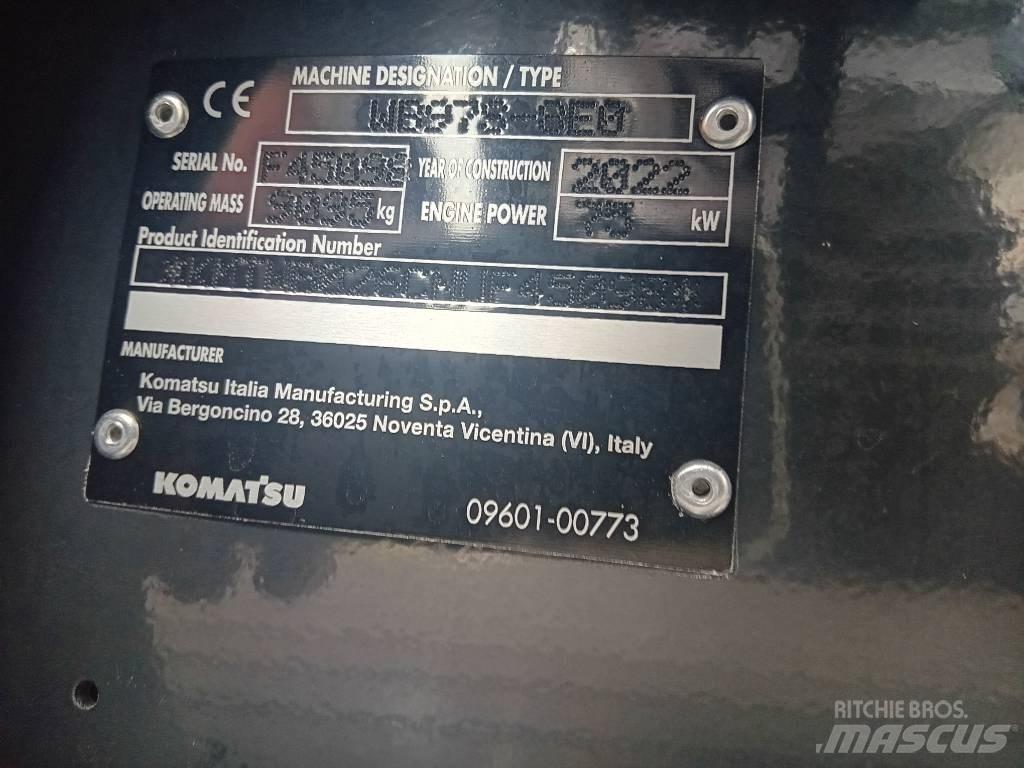 Komatsu WB 97 S- 8 反鏟裝載機
