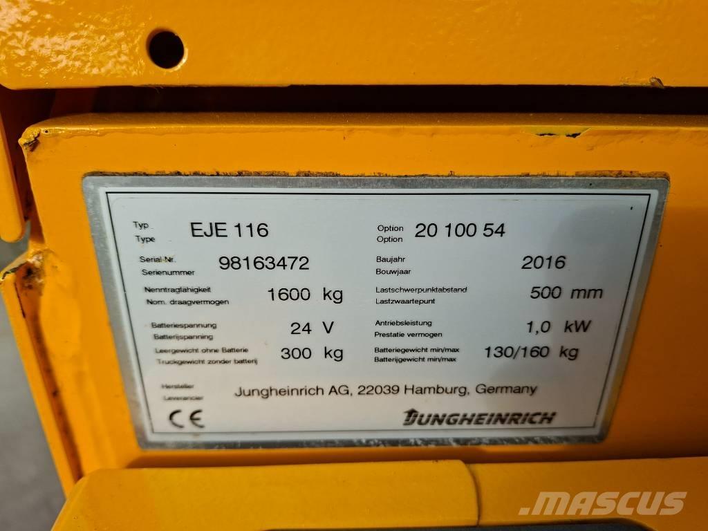 Jungheinrich EJE 116 低架升降機