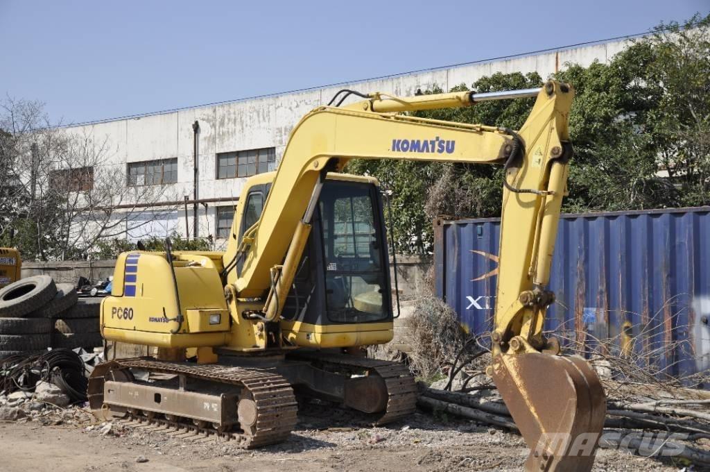 Komatsu PC 60 履帶式 挖土機/掘鑿機/挖掘機