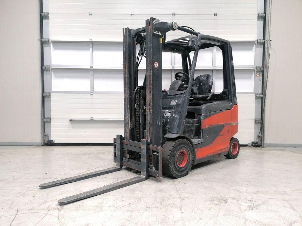 Linde E20H-01/600 電動堆高機