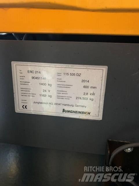 Jungheinrich ERC 214 行走控制式堆積機