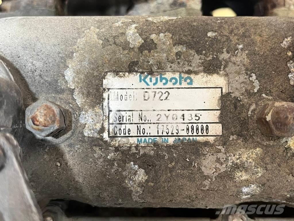 Kubota D722 ENGINE 引擎/發動機
