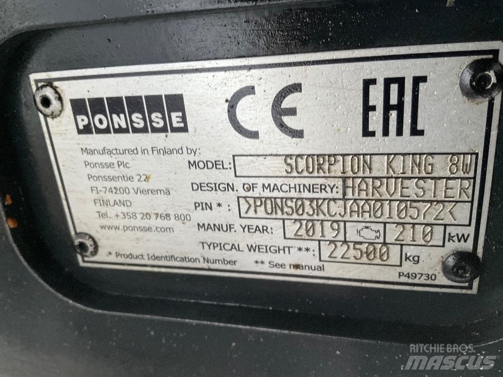 Ponsse Scorpion King 收穫機