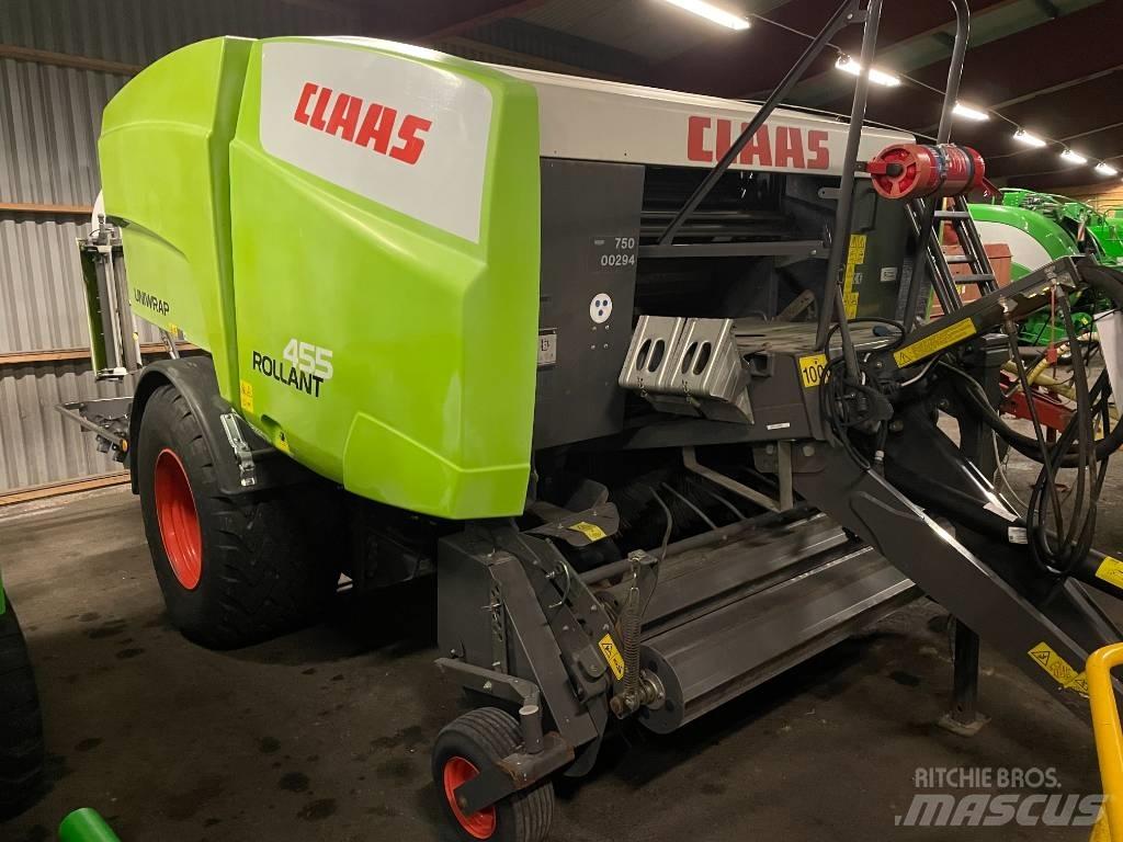 CLAAS 455 Uniwrap 圓型牧草打包機