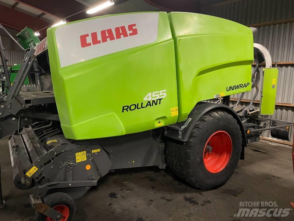 CLAAS 455 Uniwrap 圓型牧草打包機