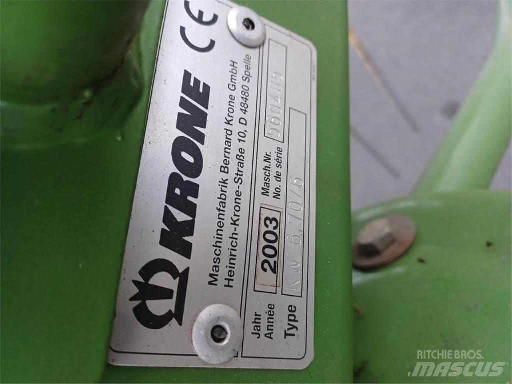Krone KW 6.70/6 耙與翻草機
