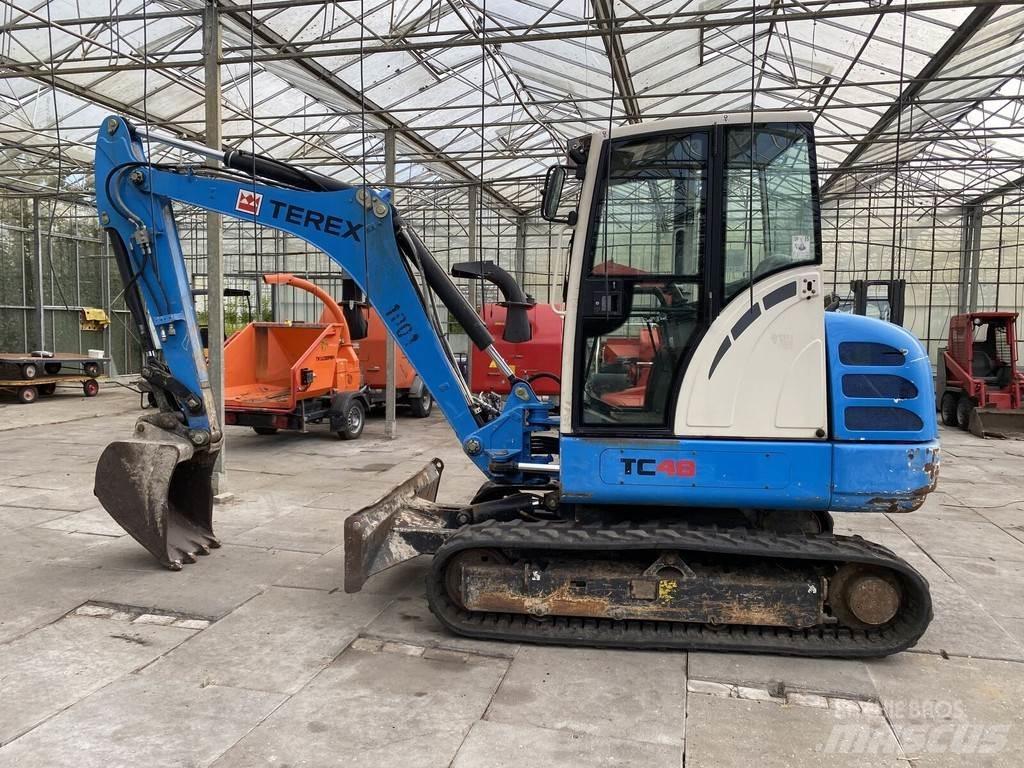 Terex TC48 小型挖土機/掘鑿機<7t(小型挖掘機)