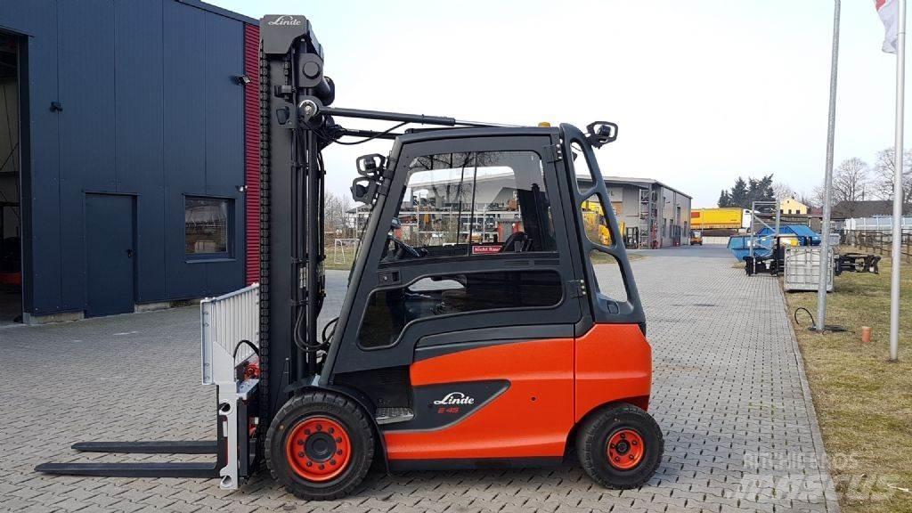 Linde E45H-01/550 電動堆高機