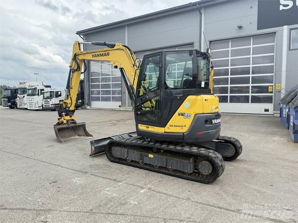 Yanmar Vio 80-1A 中型挖土機/掘鑿機/挖掘機 7t-12t