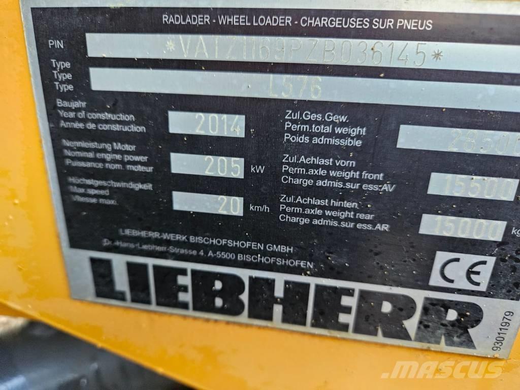 Liebherr L 576 輪胎式裝載機