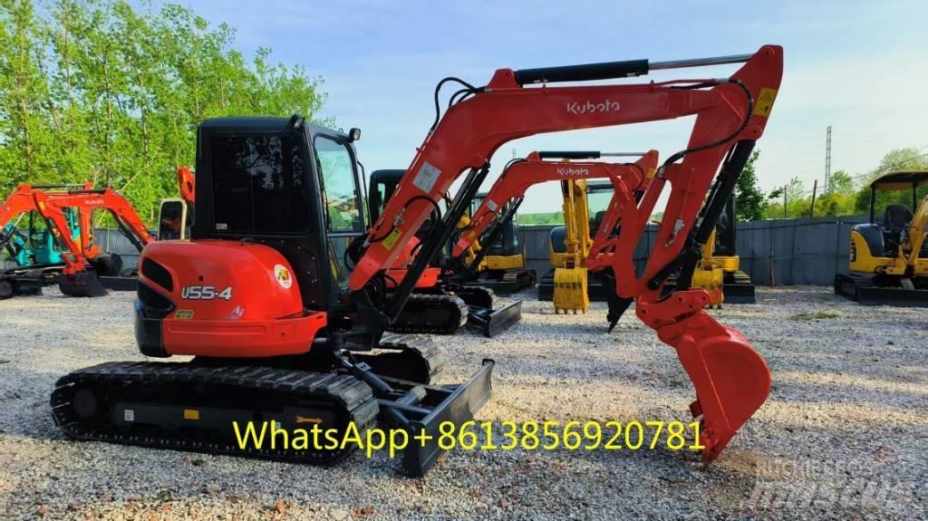 Kubota U 55-4 小型挖土機/掘鑿機<7t(小型挖掘機)