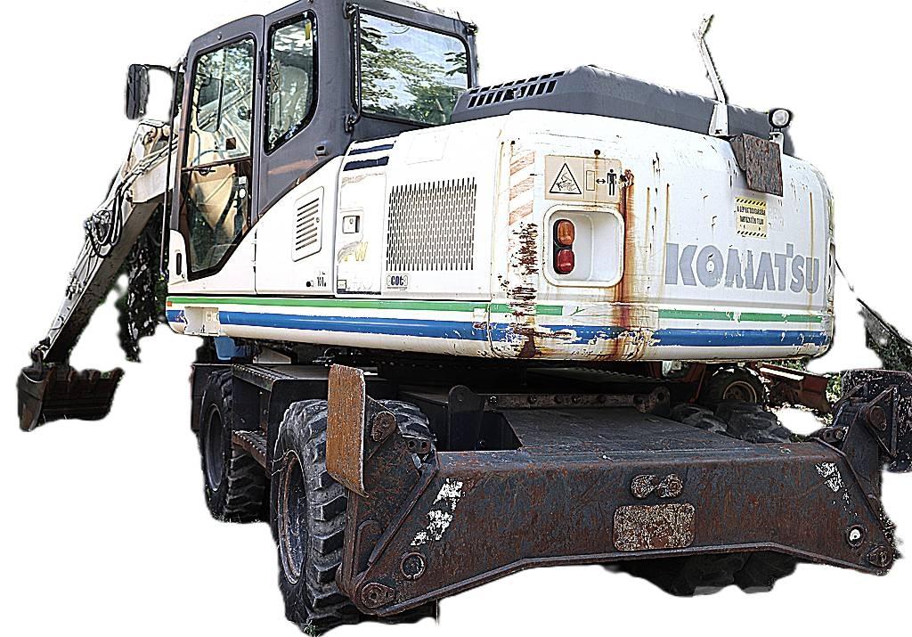 Komatsu PW 140-7 反鏟裝載機